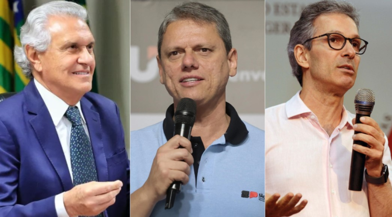 saimos-no-1°-turno,-nos-apoiamos-no-2o,-diz-caiado-com-tarcisio-e-zema