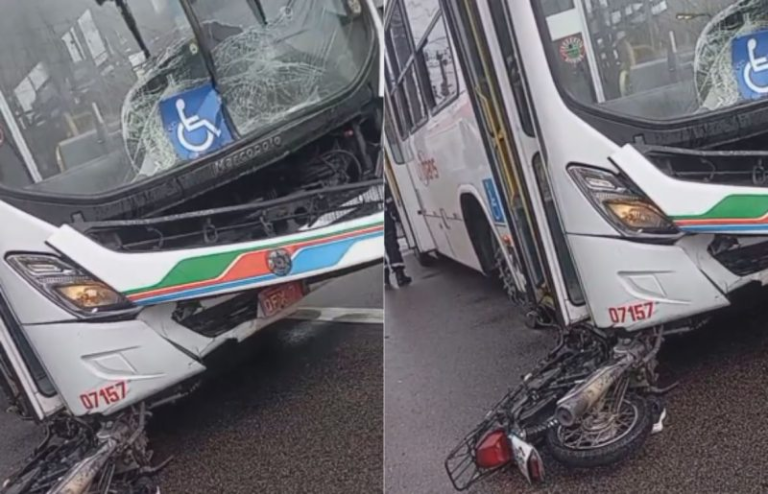 Acidente entre ônibus e moto deixa mortos em JP acidente-entre-onibus-e-moto-deixa-mortos-em-jp